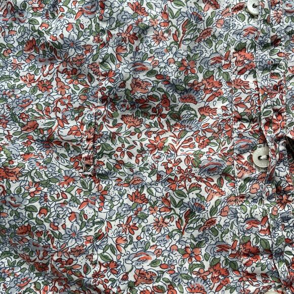 Tommy Hilfiger Women's Floral Shirt Dress Roll Tab Sleeve Boho Cottagecore S - Picture 8 of 14